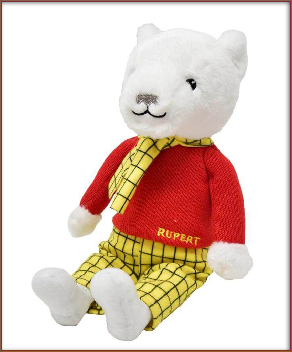Traditional Rupert Bear Plush Toy Brand New Official Etsy