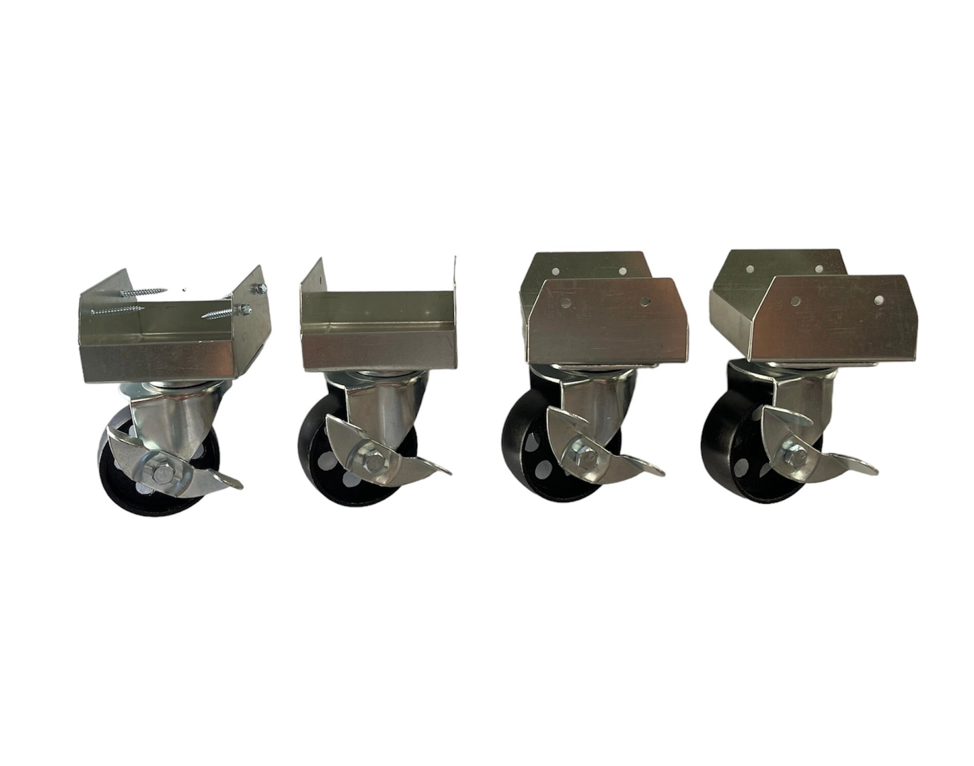 Caster Bracket Adapter Swivel/locking Wheel/caster Bracket for 4x4 Wood