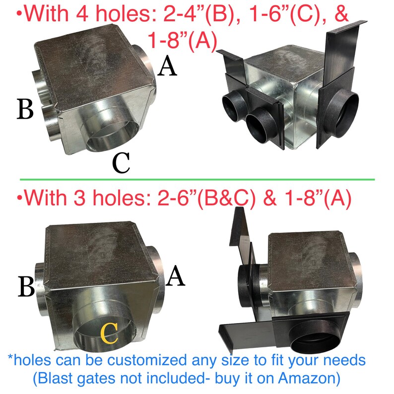 Custom Laser Machine Exhaust System for Diode & CO2 Laser Multiple