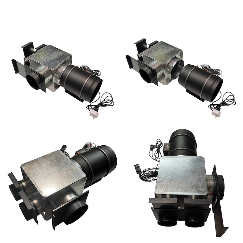 Custom Laser Machine Exhaust System for Diode & CO2 Laser Multiple