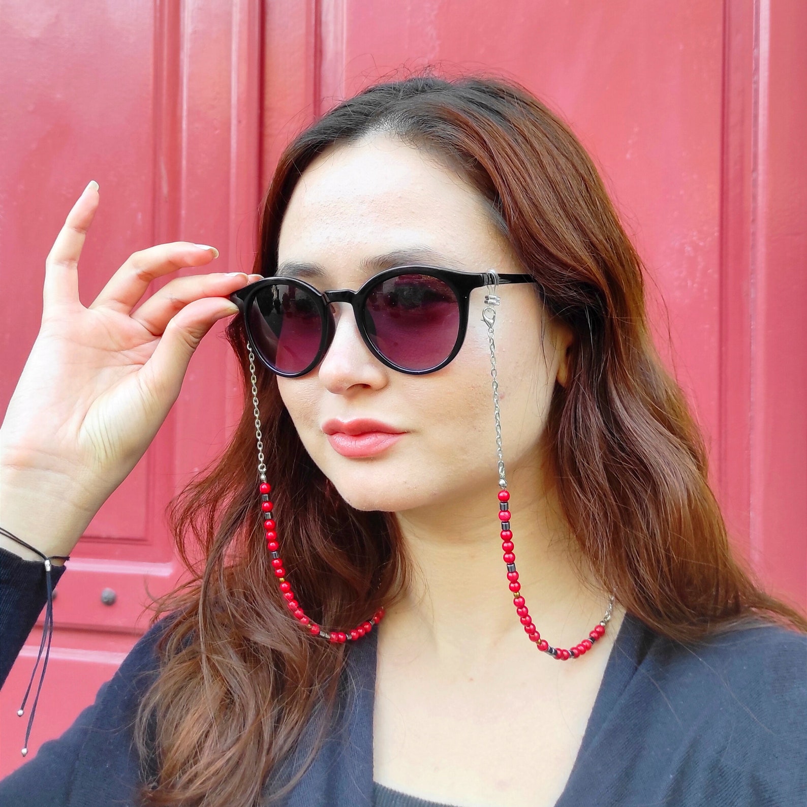 Sunglasses Chains, Morse Code, Morse Code Sunnycords, Eyeglass Lanyard