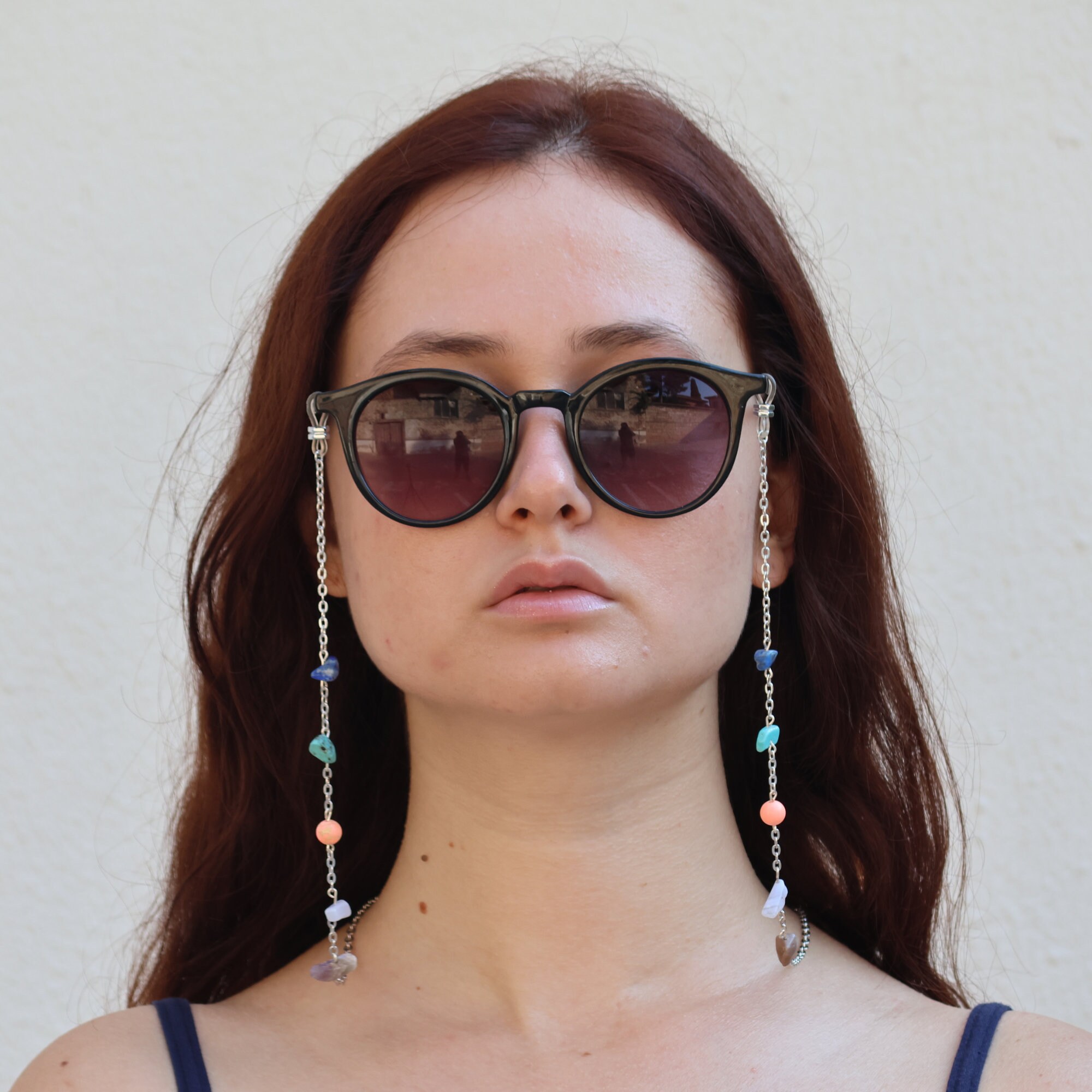 Sunglasses Chains, Eyeglass Holder, Sagittarius Glasses Chains, Beaded