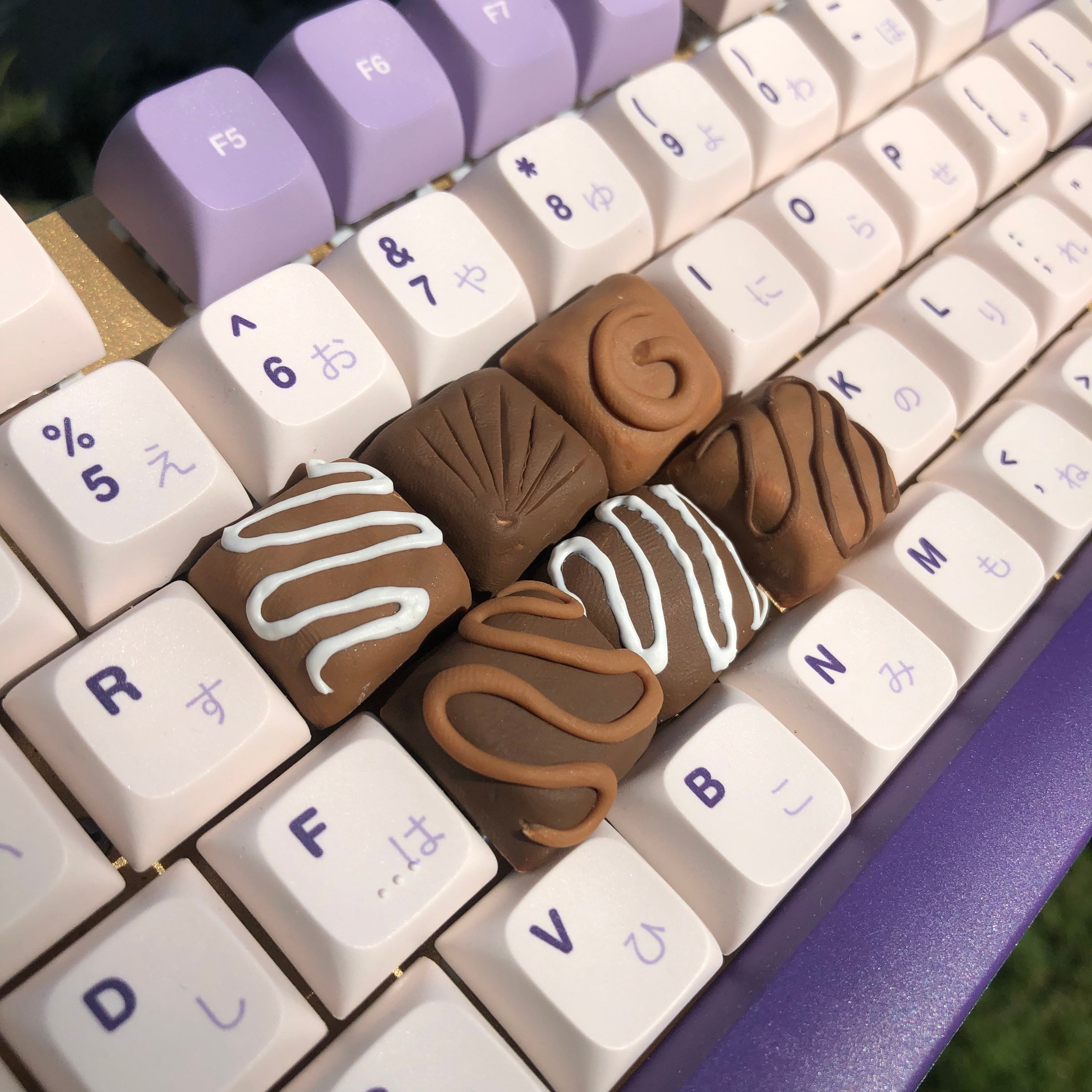 Keycaps Keycap Chocolate Keycap Artisan Keycaps Custom Etsy