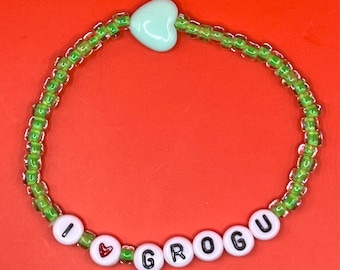I Heart Grogu Bracelet