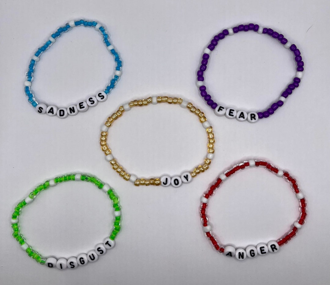 Inside Out Emotions Bracelets Etsy