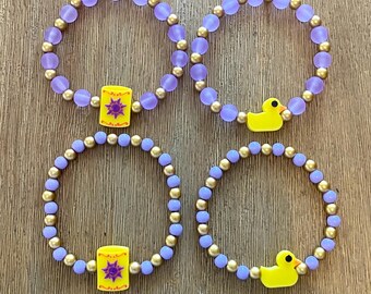 Tangled Floating Lantern and Duckling Bracelets