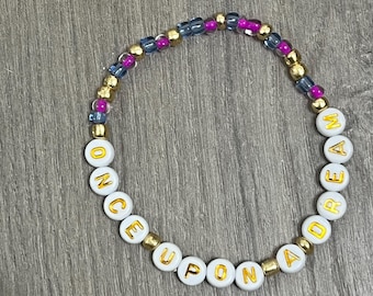 Once Upon A Dream Sleeping Beauty Aurora Valentines Bracelet