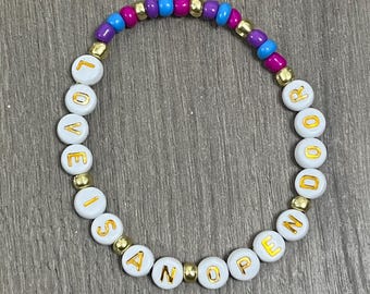 Frozen Love Is An Open Door Bracelet
