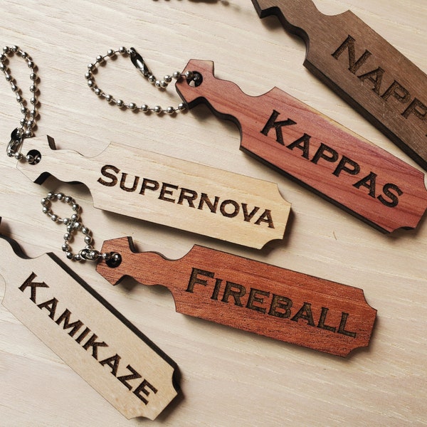 Nicknames Paddle Keychain - 3 Inch | Greek Gift, Greek Key Fob, Greek Stuff, Fraternity’s/ Sorority’s letters