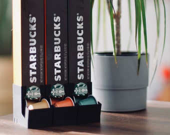 Uchwyt na kapsułki Nespresso | Uchwyt na małe kapsułki Nespresso | Zamontowany | Mieści 1 karton | Blat | Modułowy |