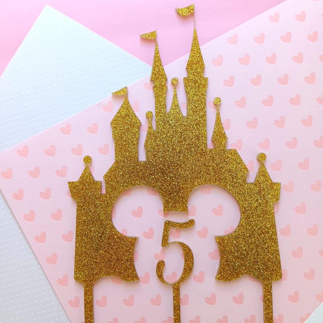 Acrylic Princess Castle | Castle Cake Topper | Custom Cake Topper ...