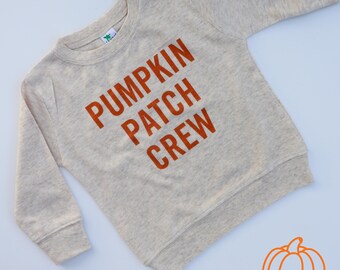 Sudadera Pumpkin Patch: jersey de otoño para bebés y niños