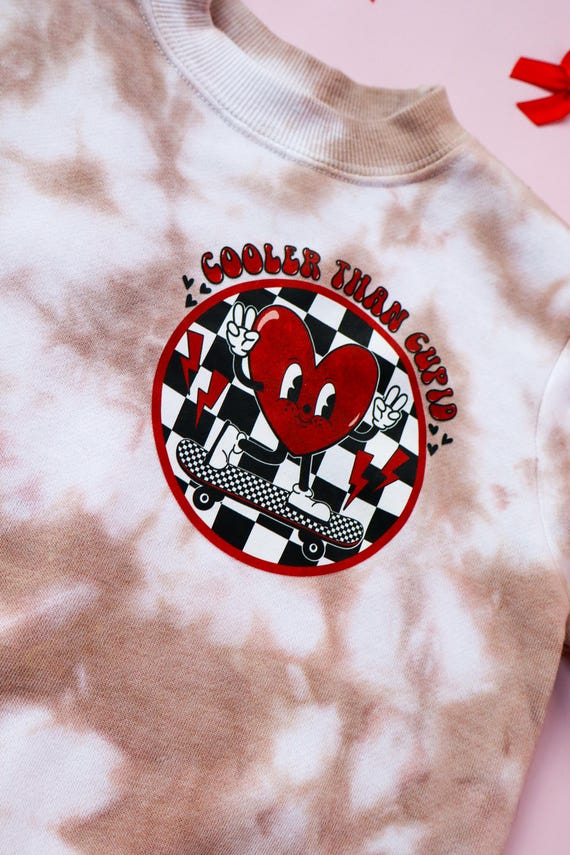 Sudadera para el día de San Valentín para niños Cooler Than Cupid