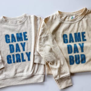 FOOTBALL Baby Bodysuit,| On Saturdays I Watch Football With Daddy | Custom Football Shirts, Gift for Baby, Football Season Sweaters, Cute