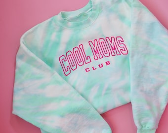Cool Moms Club Tie Dye Shirt – Comfort Colors, Mother's Day Gift