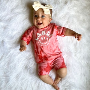 Custom Name Baby Tee: Personalized Kids Summer Shirt