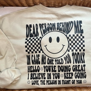 Positive Quotes Aesthetic Hoodie Trendy Sweatshirt Mental Health Shirt Positive Hoodie Aesthetic Sweatshirt Trendy Hoodie Trendy Clothes