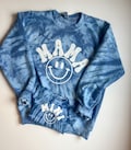 Mama & Mini Tie-Dye Matching Shirts, Mom and Son Screen-Printed Set, Valentines Gift for Moms