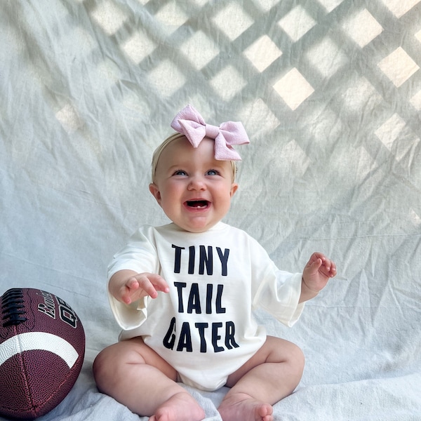 Football Baby Romper, Bubble Romper Football Tee, On Sundays I Watch Football With Daddy Shirt, First Football Season, Unisex Baby Football