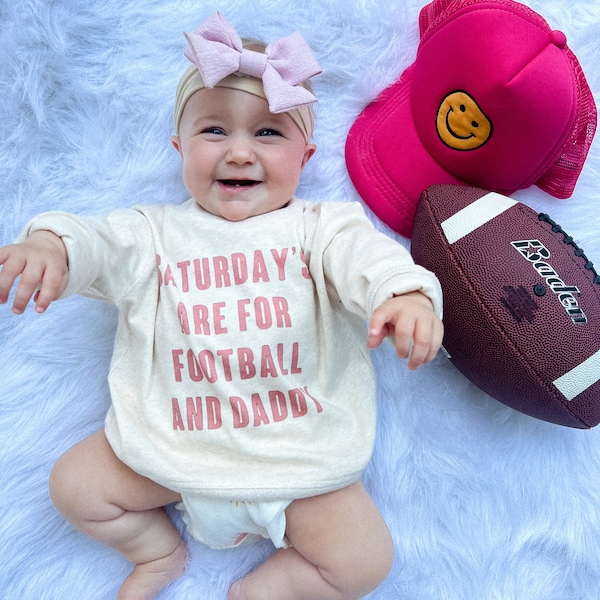 Baby Girl Football Etsy