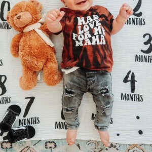Mad Love for My Mama Graphic Tee - Boho Baby Clothes