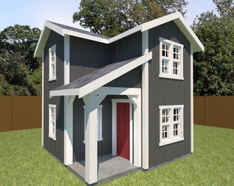 Playhouse Design Farmhouse Style