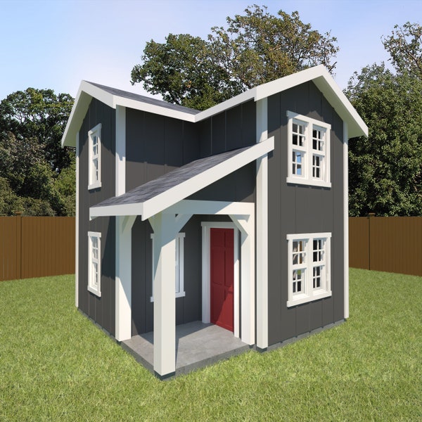 Playhouse Design Farmhouse Style