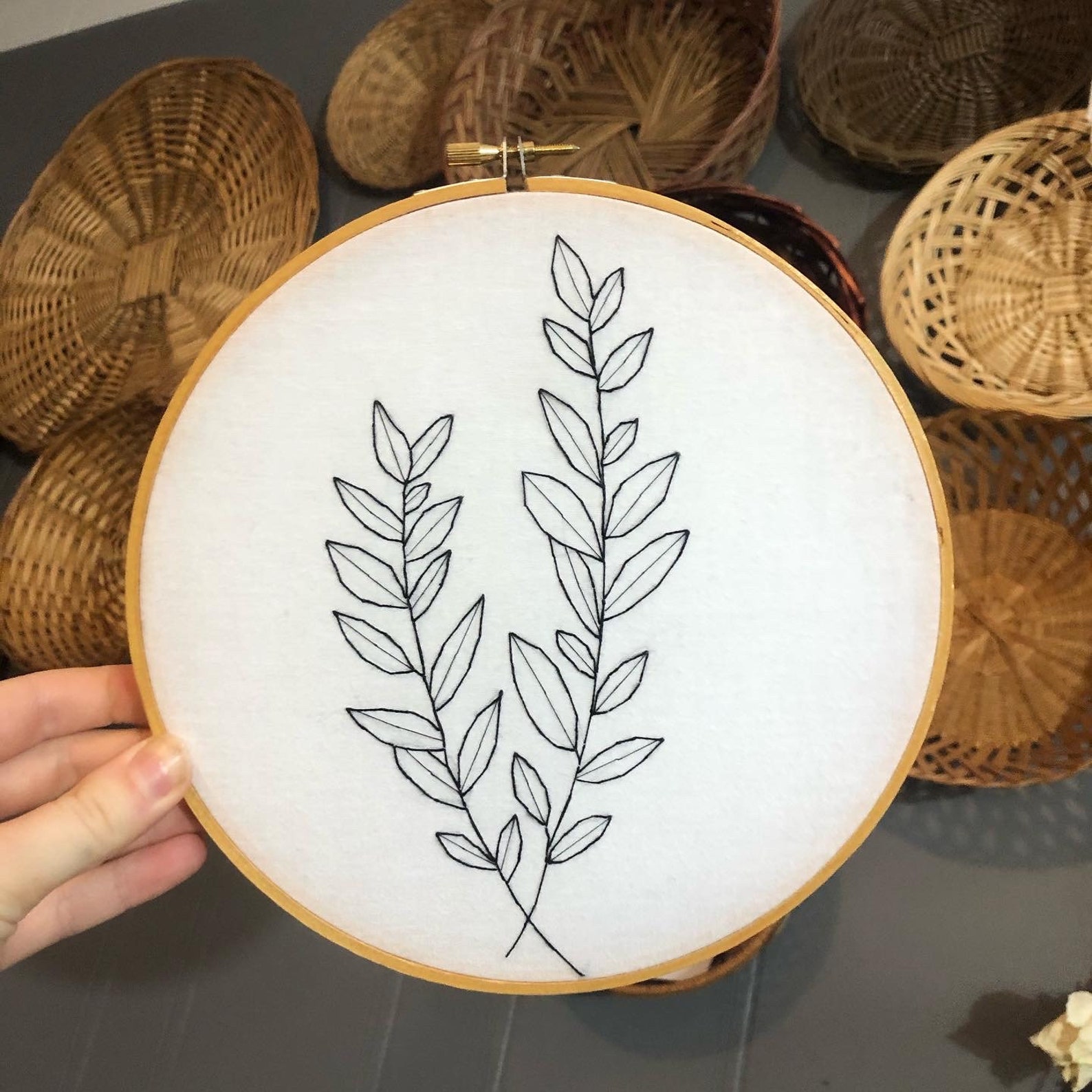 Plant embroidery  etsy Plant embroidery  etsy