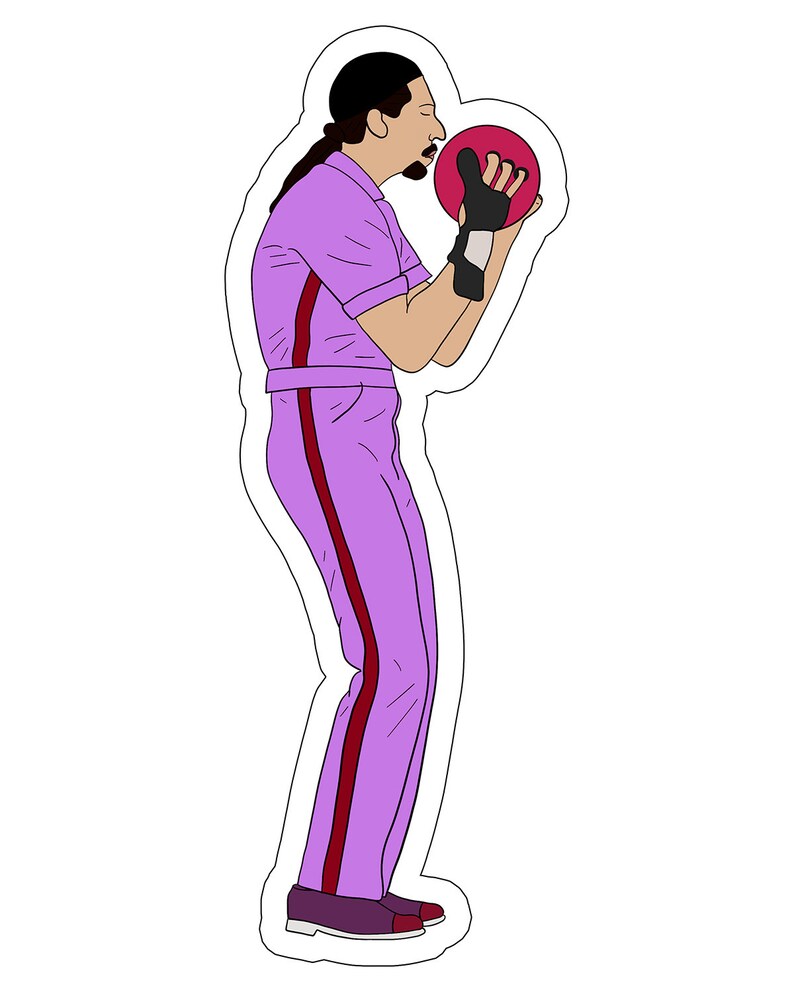 The Big Lebowski Sticker Jesus Bowling God Bowling Ball Etsy
