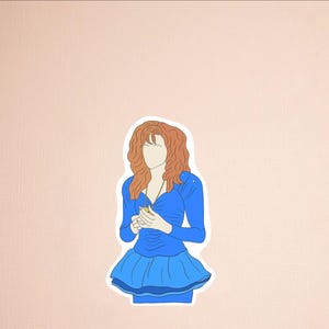 Teen Witch sticker halloween witches teenager 80's movie fan witchcraft hand drawn doodle art