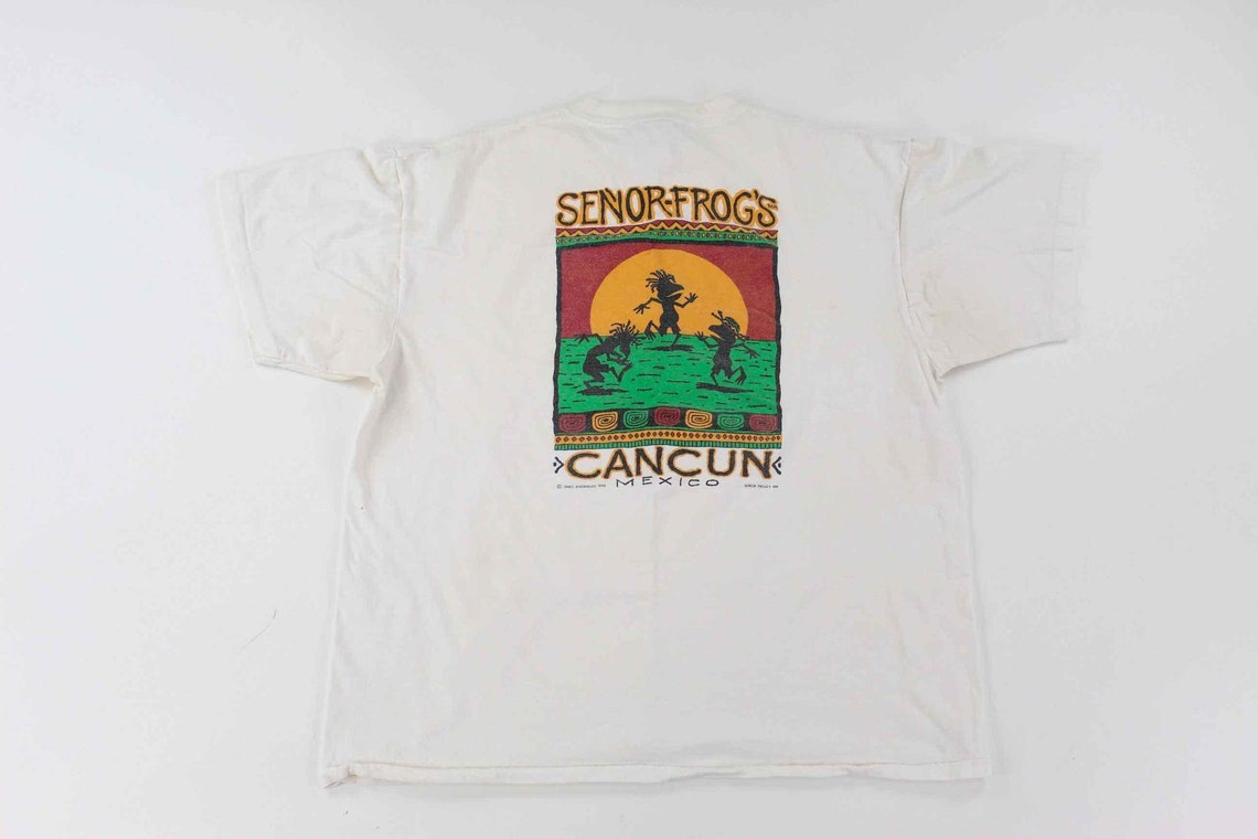 92 Senor Frogs Cancun Mexico T-Shirt | Etsy