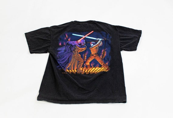 90's Star Wars Darth Vader & Luke Skywalker T-Shir