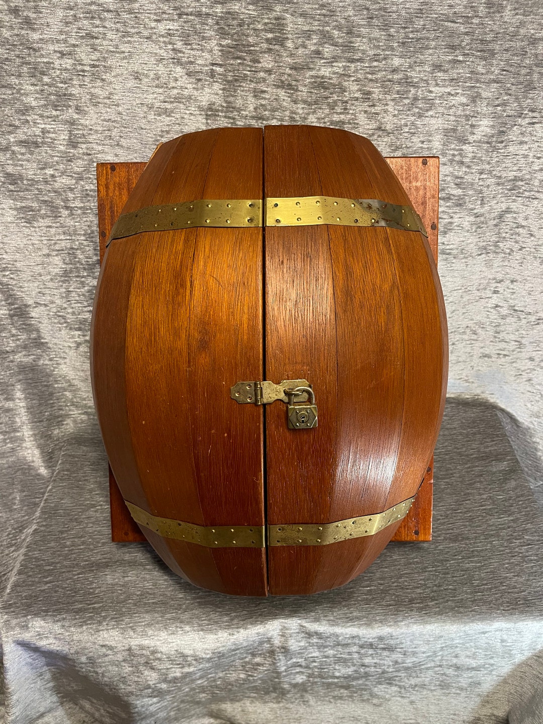 Vintage Whiskey Barrel Bar 347 Etsy