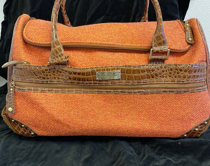 Samantha Brown Carry on Rolling Luggage 37 Etsy