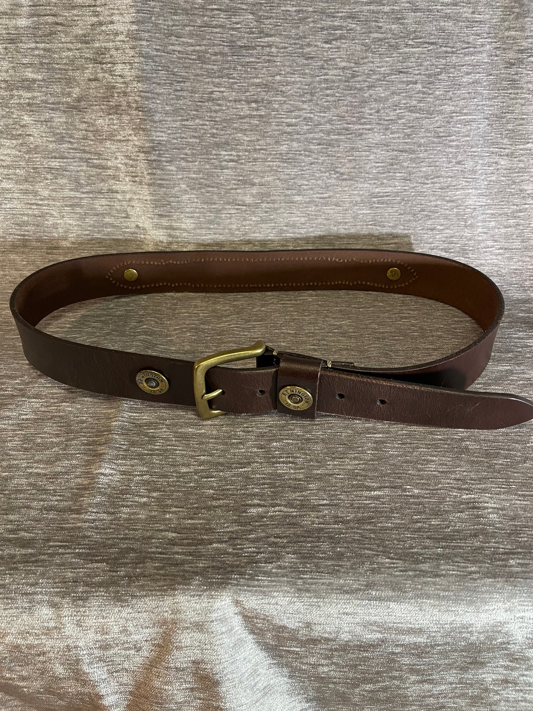 Remington 12g Leather Belt 179 - Etsy