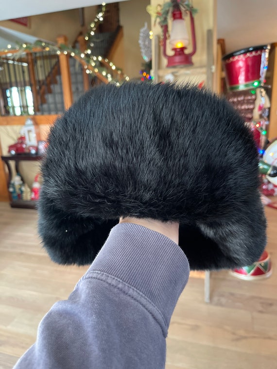 Real fur Bomber Hat