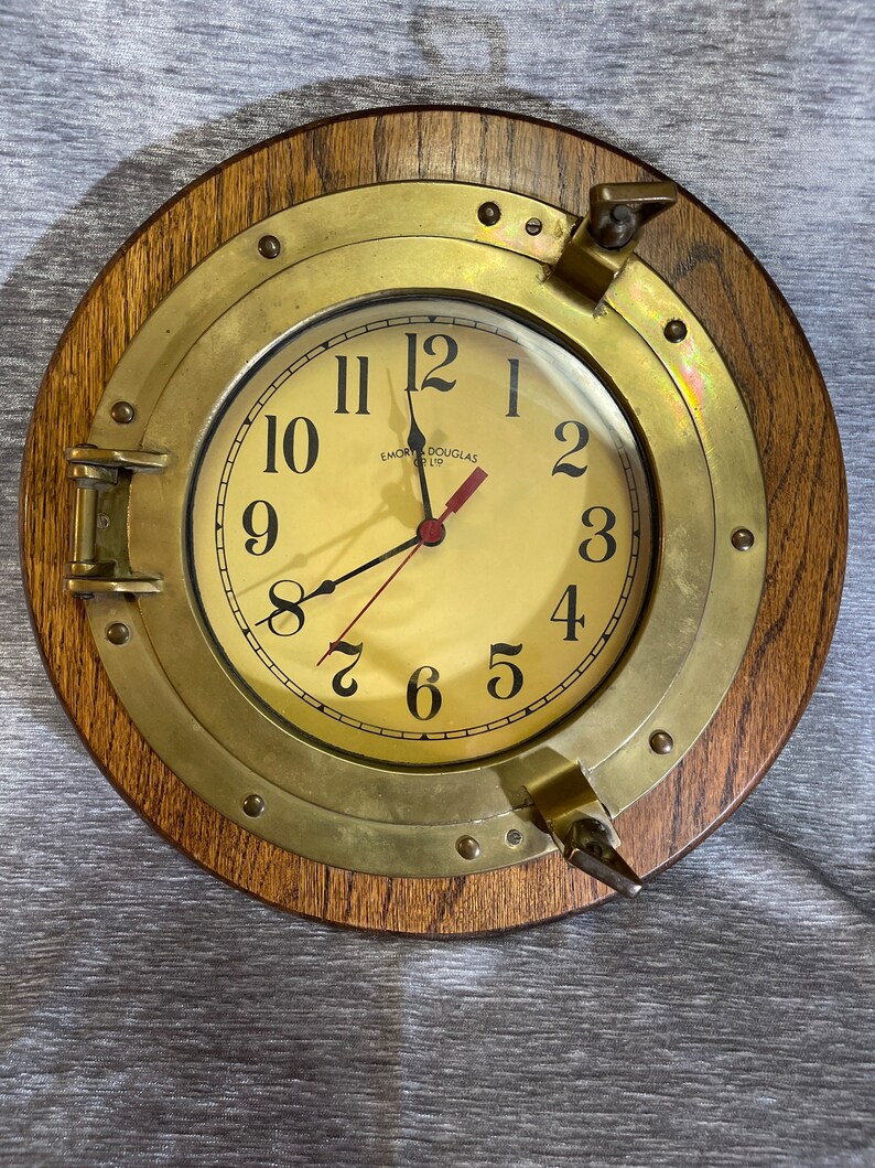 Emory & Douglas Co. Ship Clock 80 Etsy