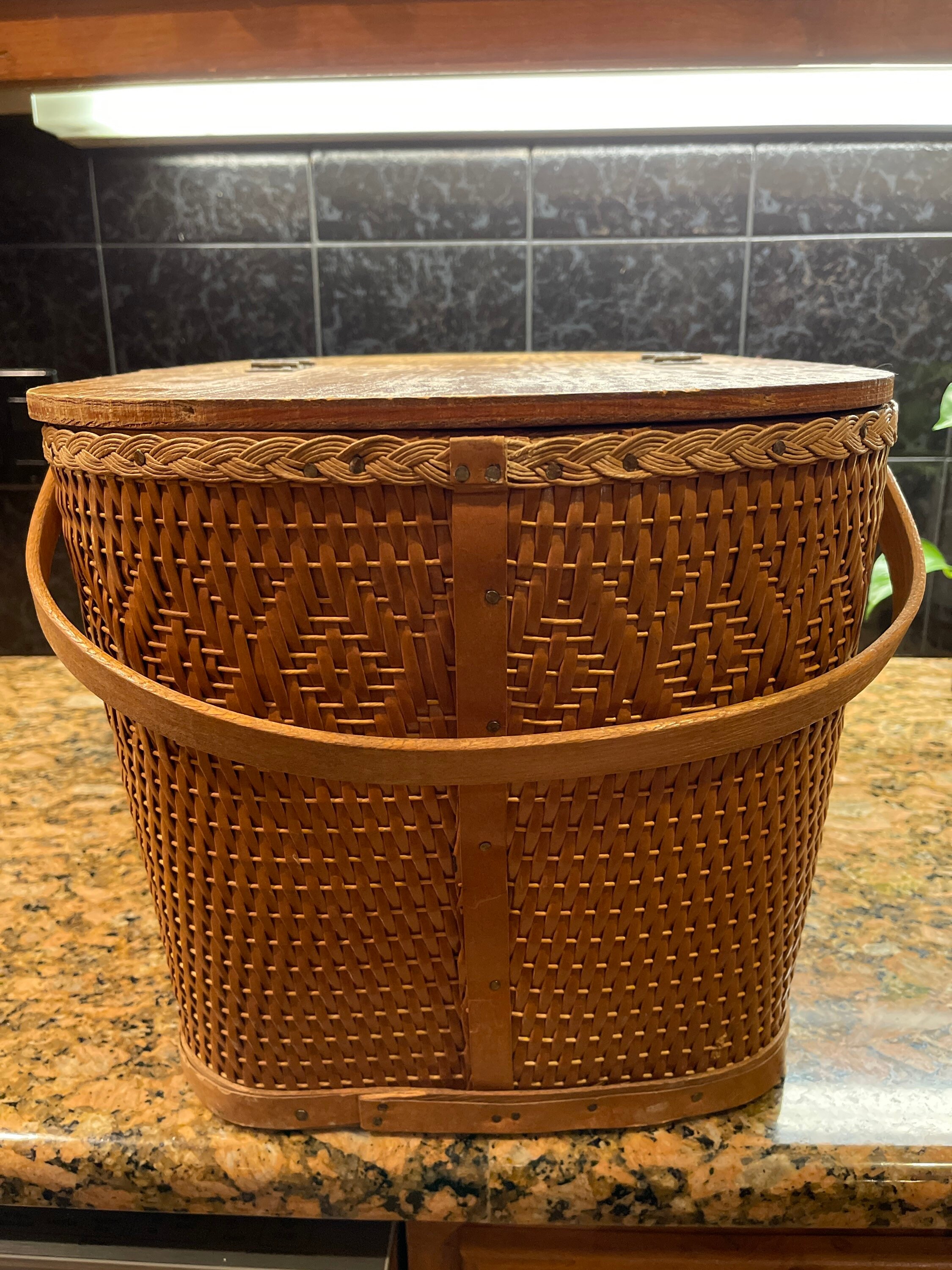 1950s Redman Picnic Basket Etsy