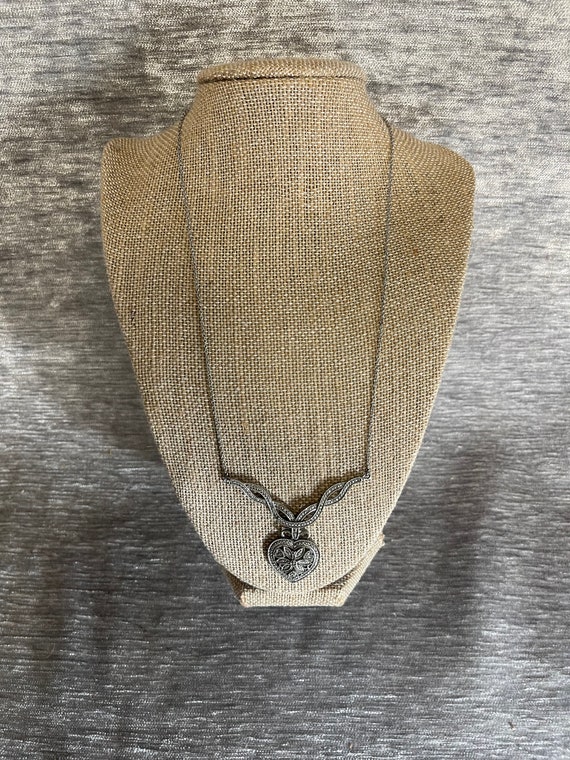 Vintage Heart Necklace #372