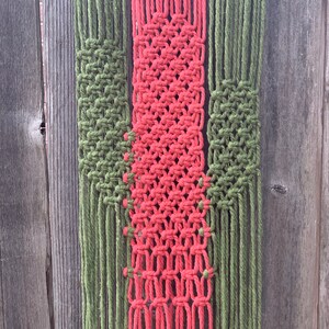 CUSTOM Cactus Macrame Wall Hanging