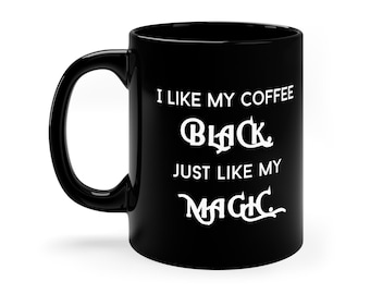 Caneca de café Black Magic, 11oz