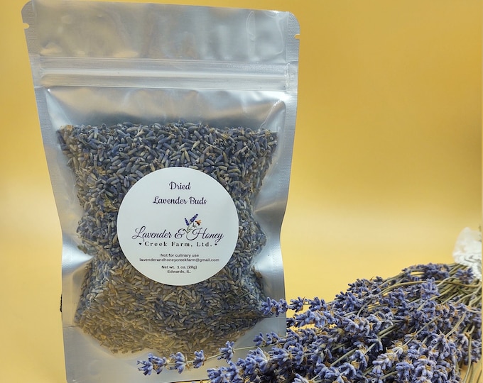 Dried Lavender Buds Dried Lavender Flowers No Chemicals or Pesticides