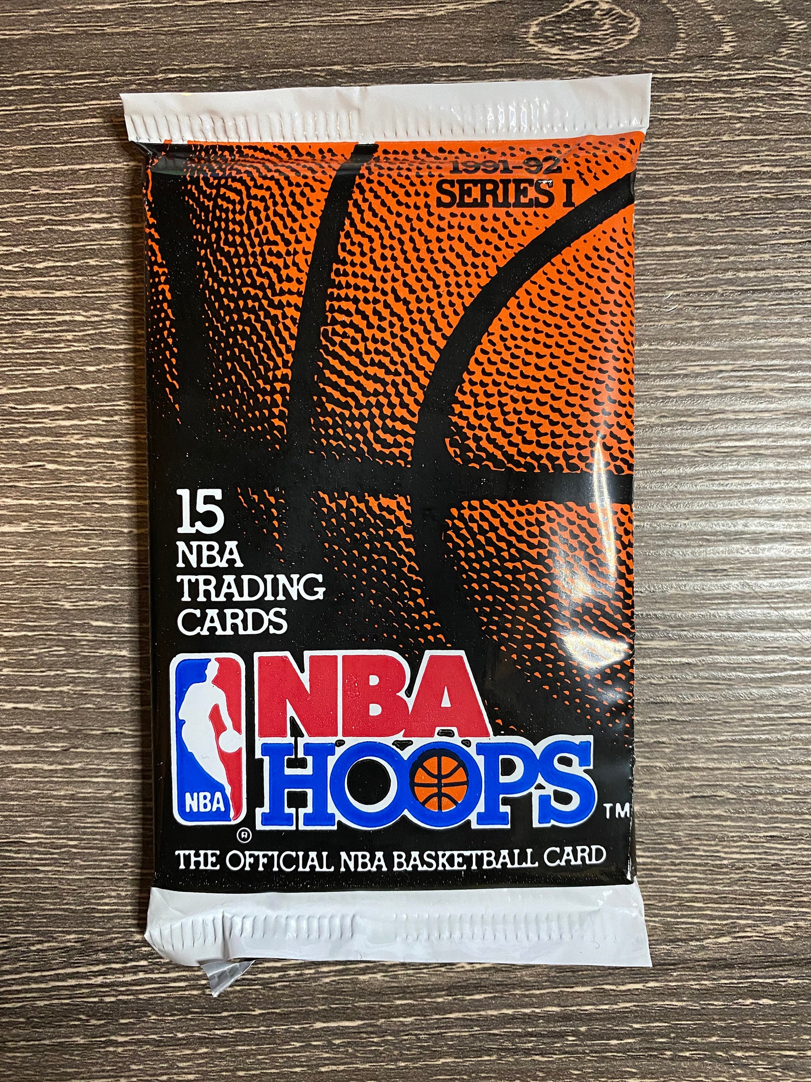 9192 NBA Hoops basketball cards unopened pack of 15 cards Etsy