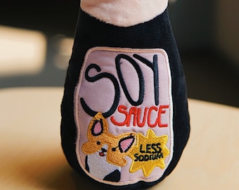 Bottle of Soy Sauce Dog Toy