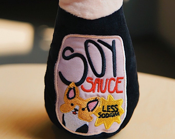 Bottle of Soy Sauce Dog Toy