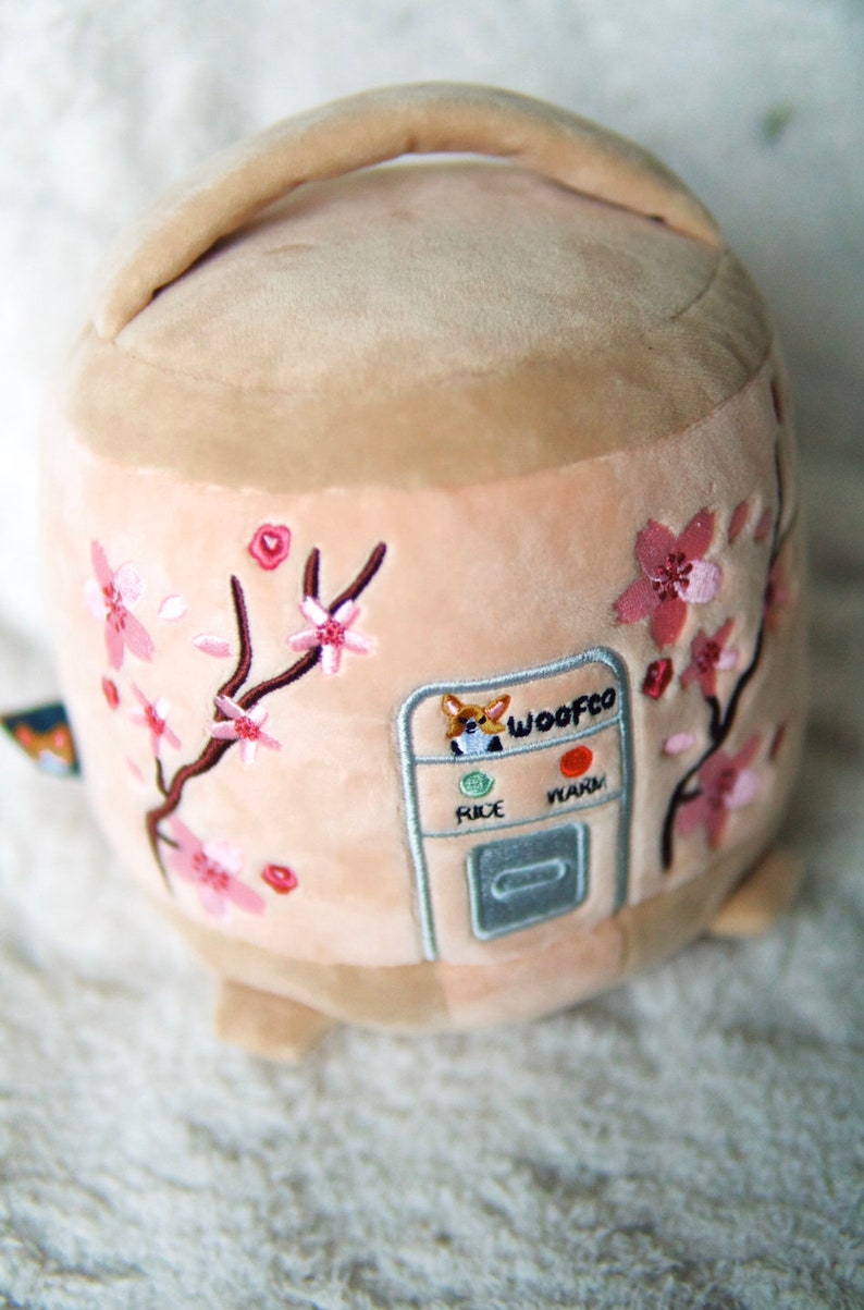 Rice Cooker Pet Plush Toy, Toys for Pets, Gifts for Dog mom, Funny realistic gifts, Wholesome gifts, Plushies, Dog Toy, Cat Toy, Dog Toy bin image 3