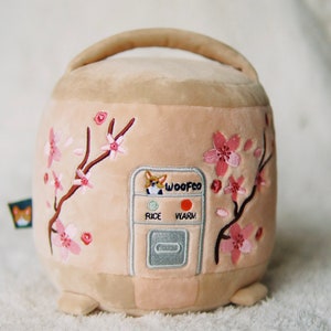 Rice Cooker Pet Plush Toy, Toys for Pets, Gifts for Dog mom, Funny realistic gifts, Wholesome gifts, Plushies, Dog Toy, Cat Toy, Dog Toy bin