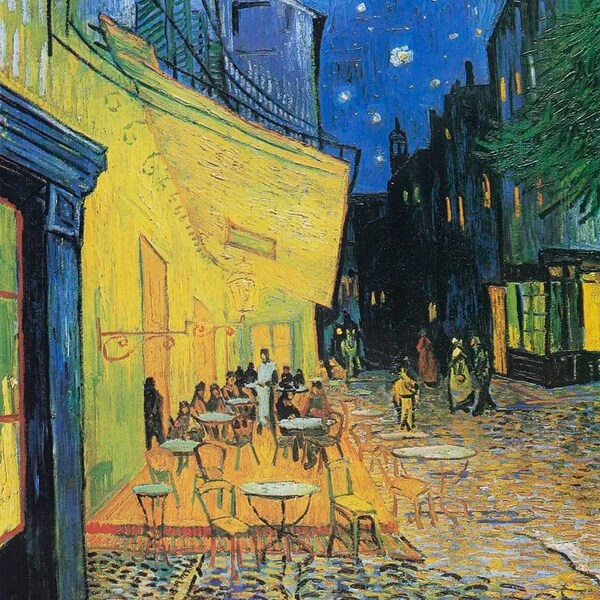 Cafe Terrace by Vincent van Gogh | Framed Print