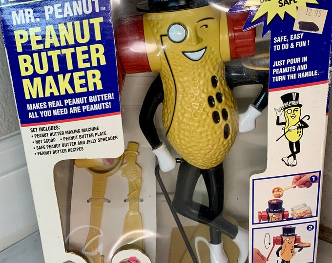 Vintage Planters Mr. Peanut Peanut Butter Maker Etsy