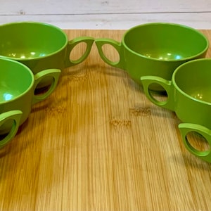 Vintage Green Miramar Melmac Cup #108